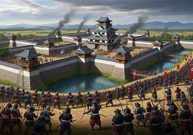 Le siège du château de Kawagoe The-Siege-of-Kawagoe-Castle.jpg